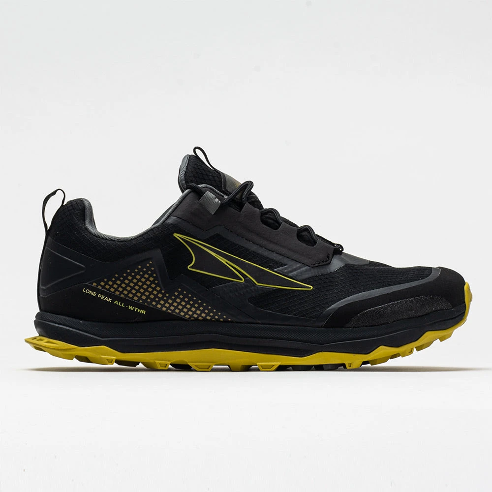 Altra Lone Peak All-Weather Men's Black/Yellow 1 Altra Lone Peak All-Weather Men's Black/Yellow