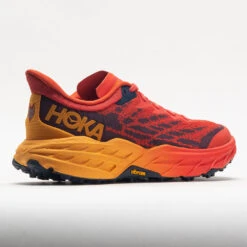 HOKA Speedgoat 5 Men's Fiesta/Radiant Yellow -Exclusive Shoes Store 047738 6