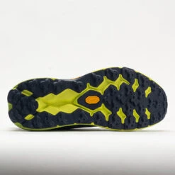 HOKA Speedgoat 5 Men's Stone Blue/Dark Citron -Exclusive Shoes Store 049271 4