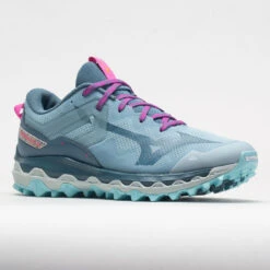 Mizuno Wave Mujin 9 Women's Forget Me Not/Nimbus Cloud -Exclusive Shoes Store 049757 5