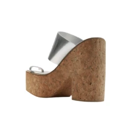 JEFFREY CAMPBELL YESMINA ST SILVER -Exclusive Shoes Store 10 03