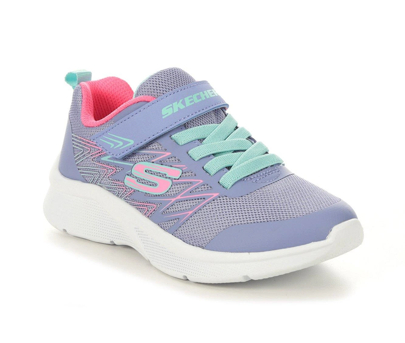 Girls' Skechers Little Kid & Big Kid Microspec Bold Delight Running Shoes 3 Girls' Skechers Little Kid & Big Kid Microspec Bold Delight Running Shoes - Image 3