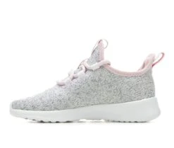 Girls' Adidas Little Kid & Big Kid Cloudfoam Pure 2.0 Sustainable Sneakers -Exclusive Shoes Store 3 19