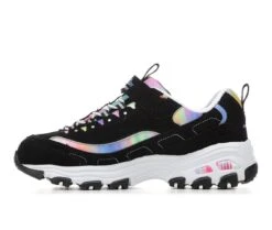 Girls' Skechers Little Kid & Big Kid D'Lites Strap Running Shoes -Exclusive Shoes Store 3 35