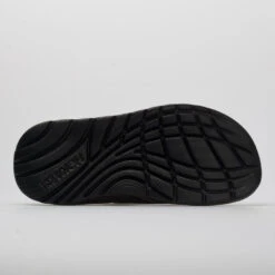 Hoka One One Ora Recovery Flip Men's Black/Dark Gull Gray -Exclusive Shoes Store 570409 4