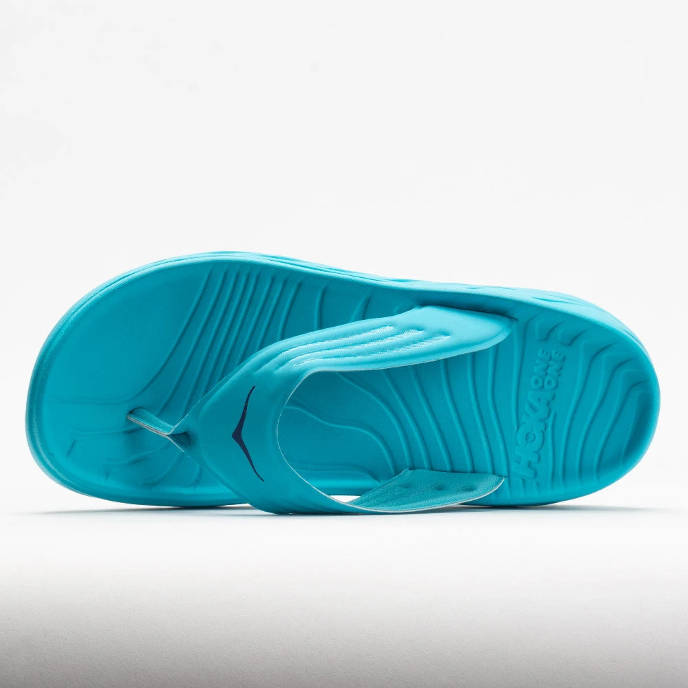 Hoka One One Ora Recovery Flip Men's Scuba Blue/Bellwether Blue 2 Hoka One One Ora Recovery Flip Men's Scuba Blue/Bellwether Blue - Image 2