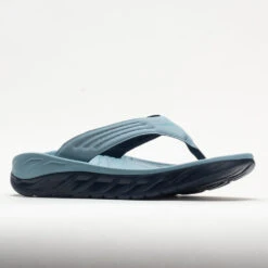 HOKA Ora Recovery Flip Men's Stone Blue/Outer Space -Exclusive Shoes Store 570604 5