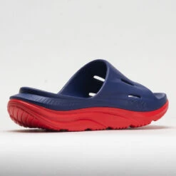 HOKA Ora Slide 3 Unisex Bellwether Blue/Red Alert 11 HOKA Ora Slide 3 Unisex Bellwether Blue/Red Alert -Exclusive Shoes Store 570614 6