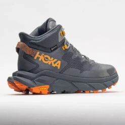 HOKA Trail Code GTX Men's Castlerock/Persimmon Orange -Exclusive Shoes Store 631237 6