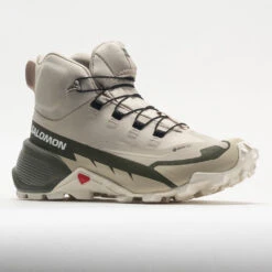 Salomon Cross Hike 2 Mid GTX Women's Feather Grey/Olive Night -Exclusive Shoes Store 631362 5