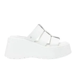 WINDSOR SMITH CAPRICORN WHITE SANDALS