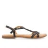 GIOSEPPO CORLIER BLACK SANDALS