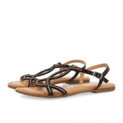 GIOSEPPO CORLIER BLACK SANDALS -Exclusive Shoes Store CORLIERBLK3