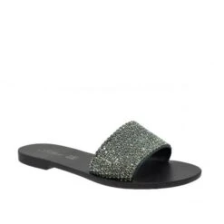 S.PIERO E1-084 BLACK FLATS -Exclusive Shoes Store E1 084BLK3