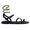 MAKIS KOTRIS K-317 BLACK SANDALS