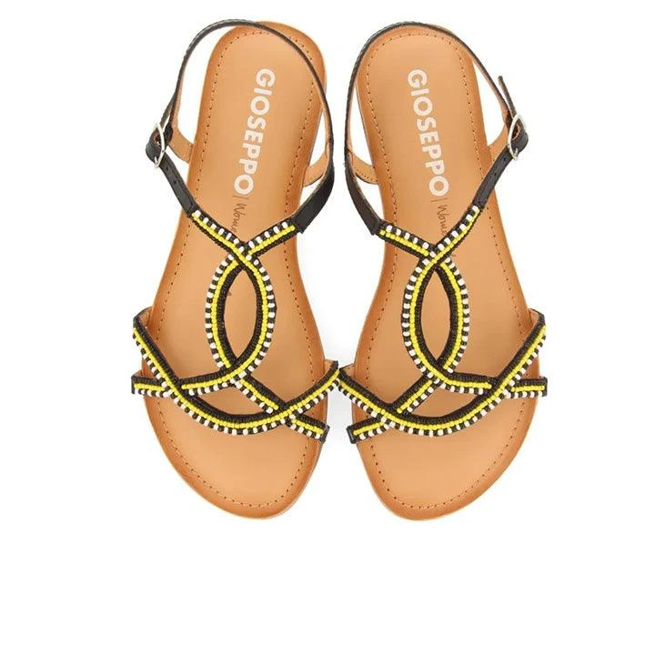 GIOSEPPO MAFALDA YELLOW SANDALS 2 GIOSEPPO MAFALDA YELLOW SANDALS - Image 2