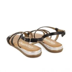 GIOSEPPO MAZION BLACK SANDALS -Exclusive Shoes Store MAZIONBLK3