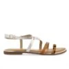 GIOSEPPO MEGARA SILVER SANDALS