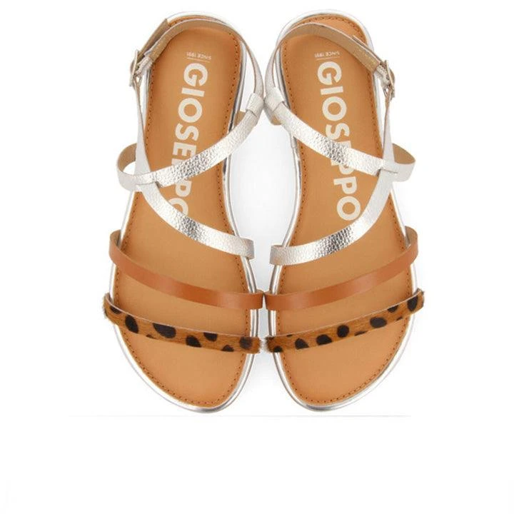 GIOSEPPO MEGARA SILVER SANDALS 2 GIOSEPPO MEGARA SILVER SANDALS - Image 2