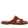MARIETTA CHROUSALA NEFELLI BURNT SANDALS