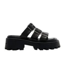 WINDSOR SMITH RUSH BLACK SANDAL