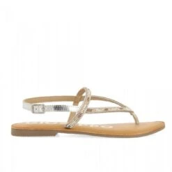 GIOSEPPO SULLANA SILVER SANDALS