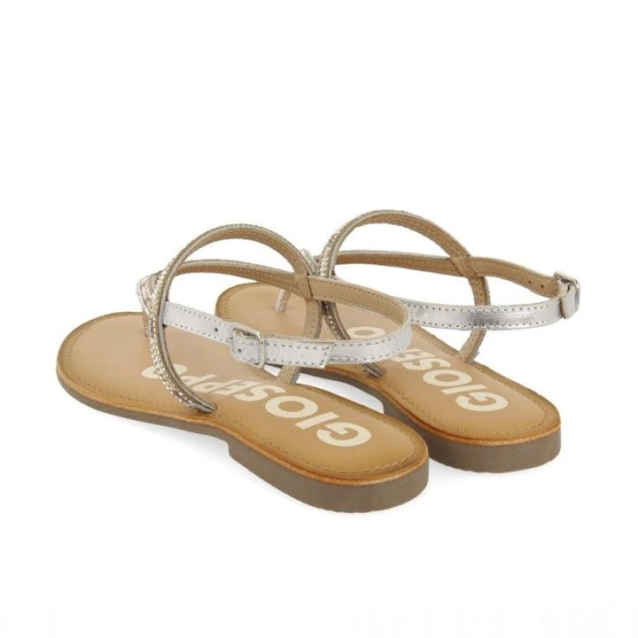 GIOSEPPO SULLANA SILVER SANDALS 3 GIOSEPPO SULLANA SILVER SANDALS - Image 3