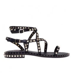 ASH VERSUS BLACK SANDALS