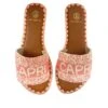 DE SIENA SAINT CAPRI BEADS LIGHTPINK FLATS