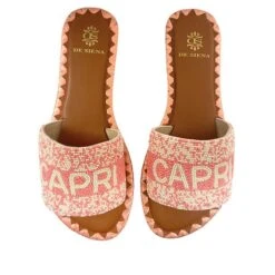 DE SIENA SAINT CAPRI BEADS LIGHTPINK FLATS