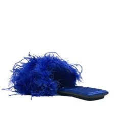 JEFFREY CAMPBELL - CHROMATIC BLUE FLAT -Exclusive Shoes Store chrom3