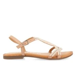 GIOSEPPO CORLIER NUDE SANDALS