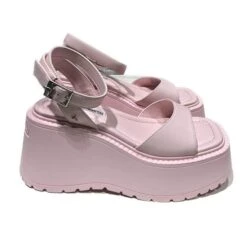 WINDSOR SMITH CRYBABY PINK SANDALS
