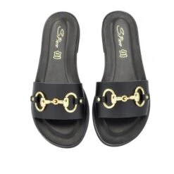 S.PIERO E1-068 BLACK FLATS -Exclusive Shoes Store e1 068blk3