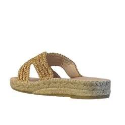 MACARENA BETY116 GOLD FLATS -Exclusive Shoes Store goldslipper3