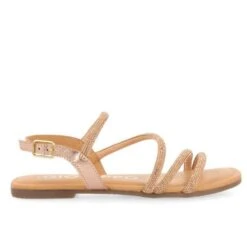 GIOSEPPO JECEABA ROSE GOLD SANDALS