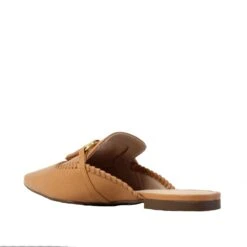 KENDALL + KYLIE MELO NATURAL LEATHER MULE -Exclusive Shoes Store kendall kylie33