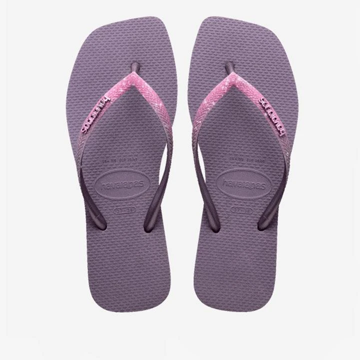 HAVAIANAS MALVE GLITTER SQUARE 1 HAVAIANAS MALVE GLITTER SQUARE