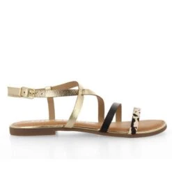 GIOSEPPO MEGARA GOLD SANDALS
