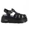 CULT NEW ROCK 3657 BLACK SANDALS