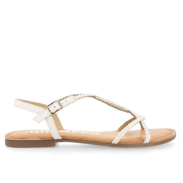 GIOSEPPO NIOAQUE WHITE SANDALS 1 GIOSEPPO NIOAQUE WHITE SANDALS