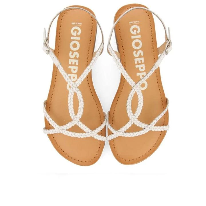 GIOSEPPO NIOAQUE WHITE SANDALS 2 GIOSEPPO NIOAQUE WHITE SANDALS - Image 2