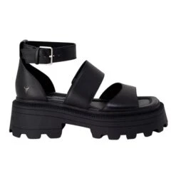 WINDSOR SMITH REVEAL BLACK SANDAL