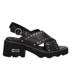 CULT GRACE 3705 BLACK STUDDS SANDALS