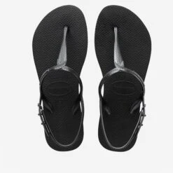 HAVAIANAS PRETO BLACK SANDALS