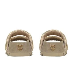 NAKED WOLFE VALENCIA GOLD DIAMOND NYLON SLIPPERS 5 NAKED WOLFE VALENCIA GOLD DIAMOND NYLON SLIPPERS -Exclusive Shoes Store valenciagold3
