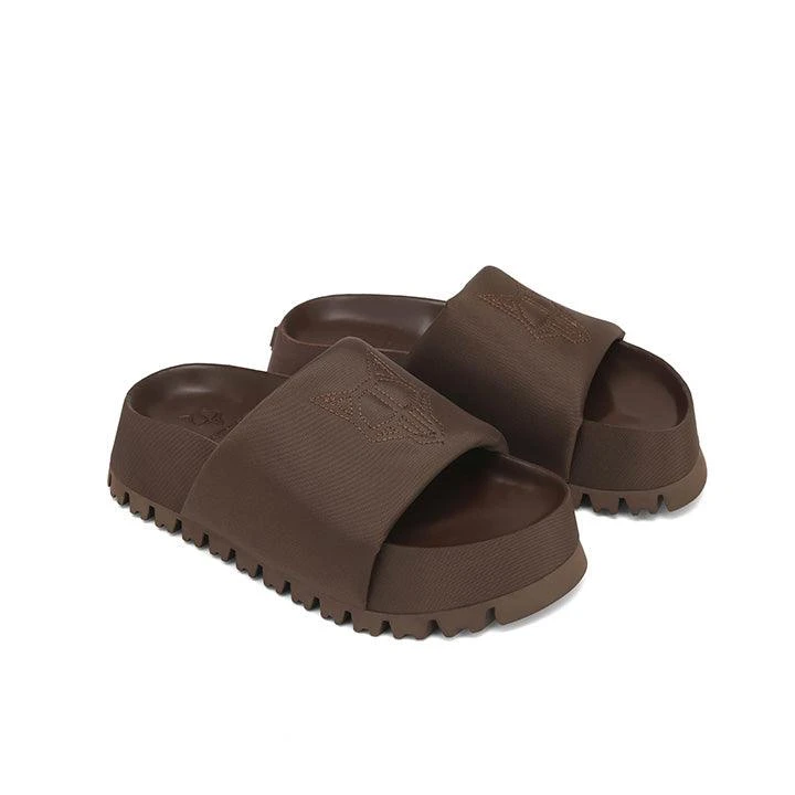 NAKED WOLFE VENUS NYLON BROWN SLIPPERS 2 NAKED WOLFE VENUS NYLON BROWN SLIPPERS - Image 2