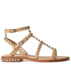 ASH DOUBLE NUDE SANDALS