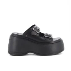 WINDSOR SMITH AGENDA BLACK SANDAL